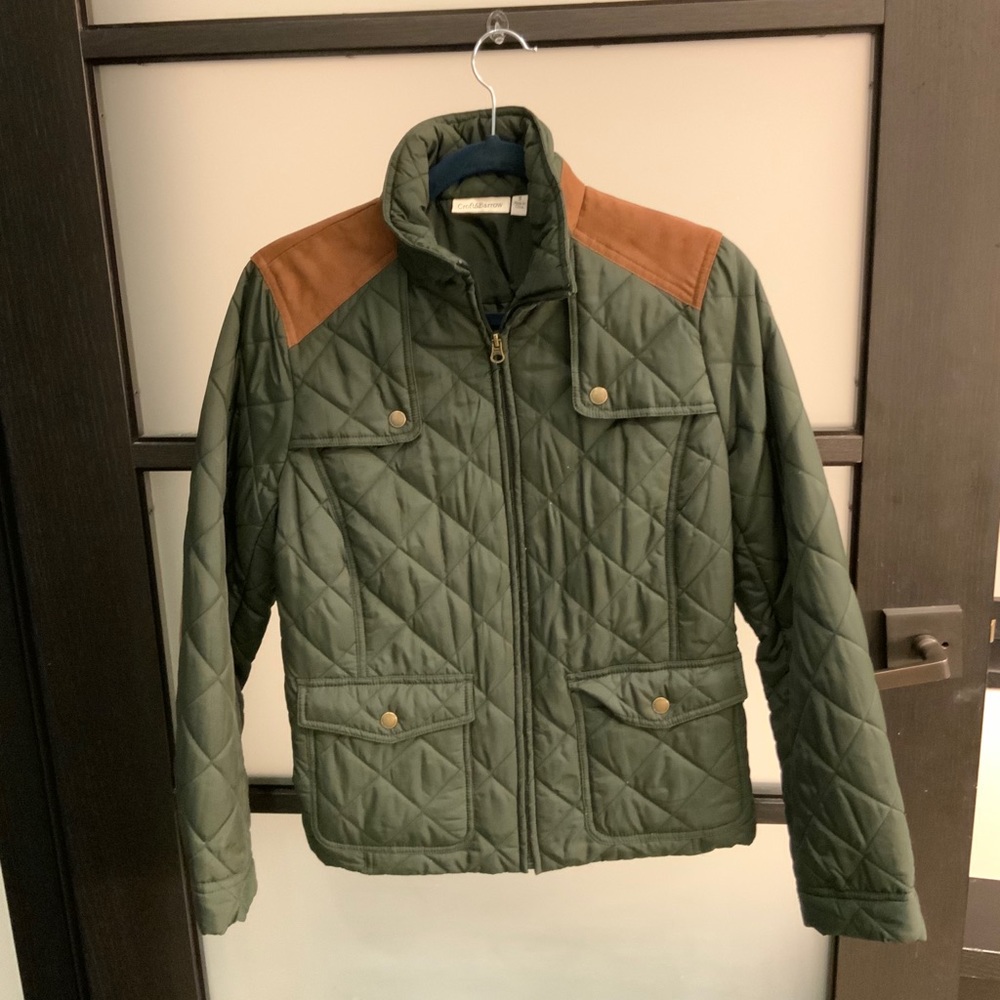 *sold* Navy green equestrian coat